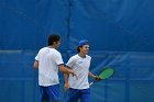 Tennis vs St Michael’s  Men’s and Women’s Tennis vs St Michael’s. - Photo By: KEITH NORDSTROM : Wheaton, Tennis